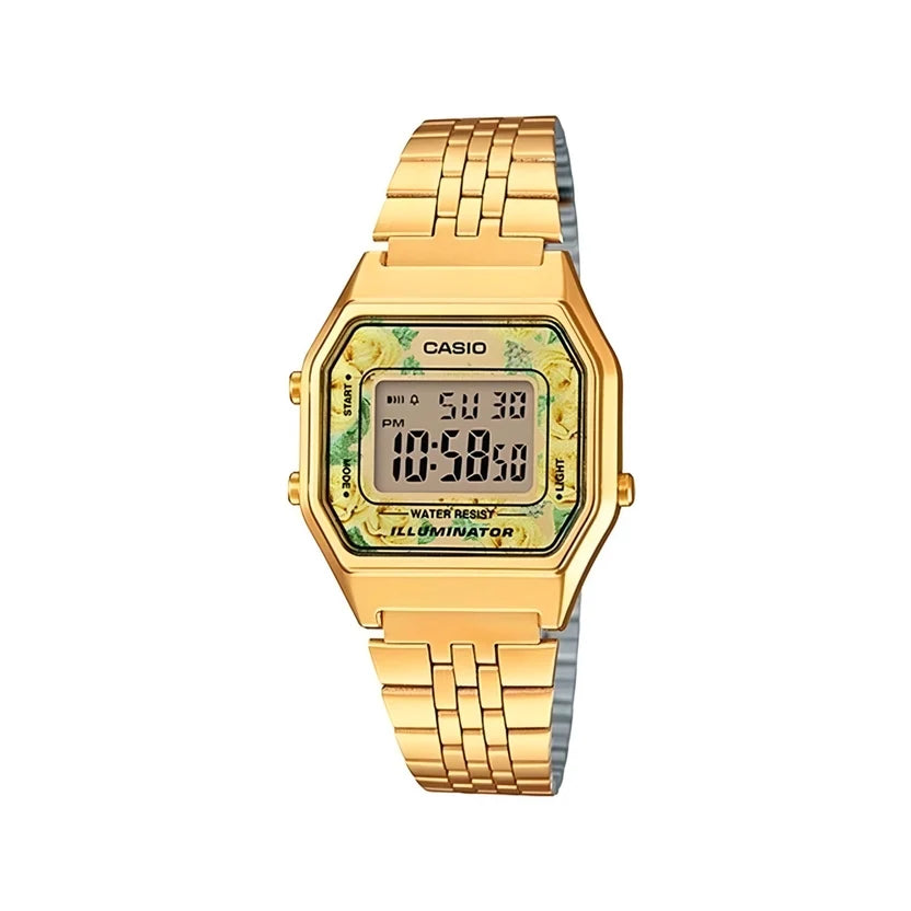 Reloj Casio Digital Mujer LA-680WGA-1DF 34mm OP