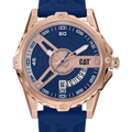 Reloj CAT Newport Azul Oro Rosa AM.191.26.629  -MP-