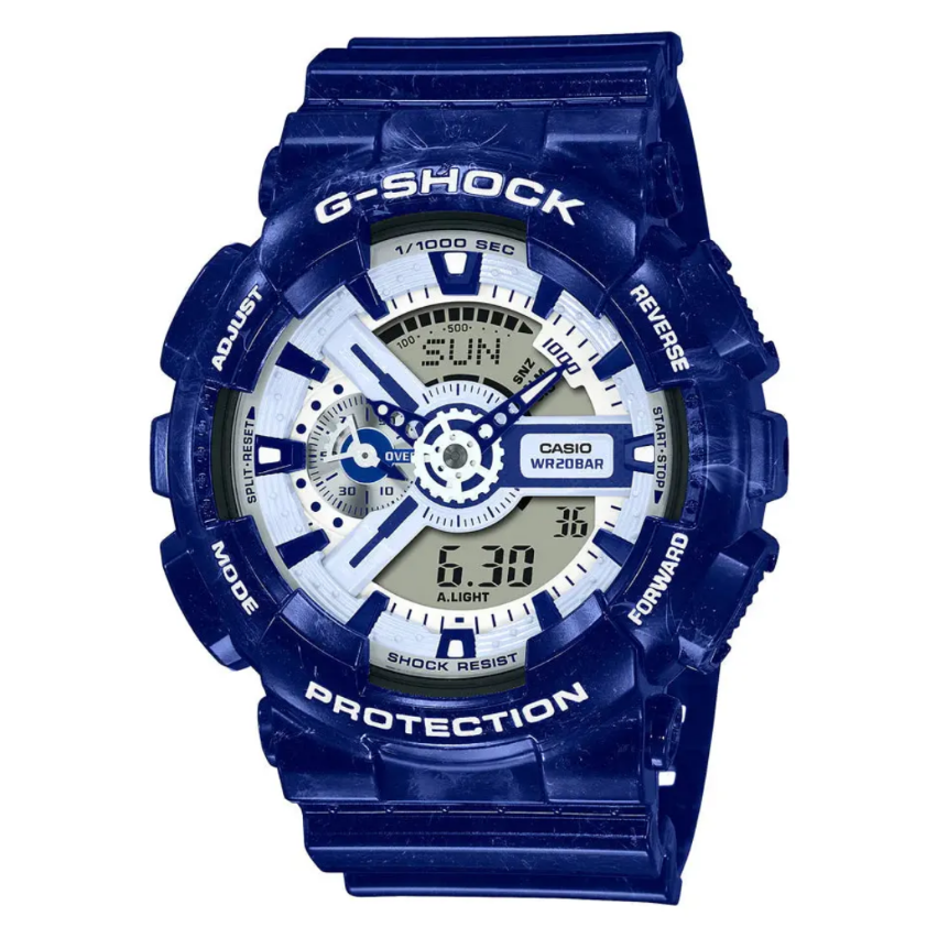 Reloj Casio G-shock Hombre GA-110BWP-2ADR  52mm -MP-