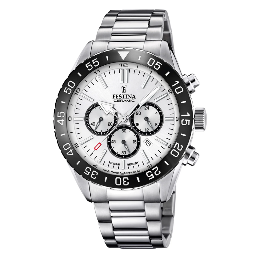 Reloj Festina Hombre F20575/1 Ceramic 44mm  -MP-