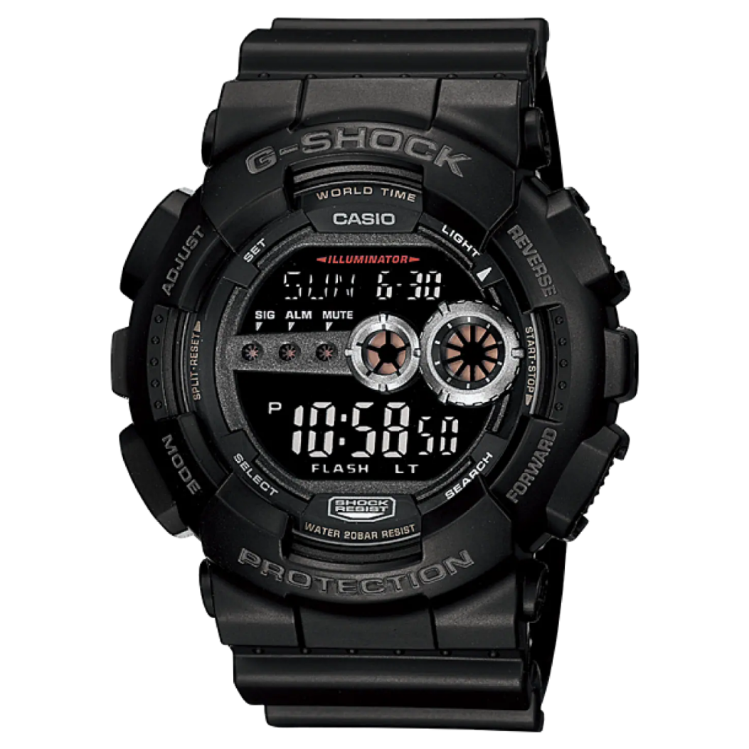 Reloj Digital G-Shock Hombre GD-100-1BDR 51mm -MP-