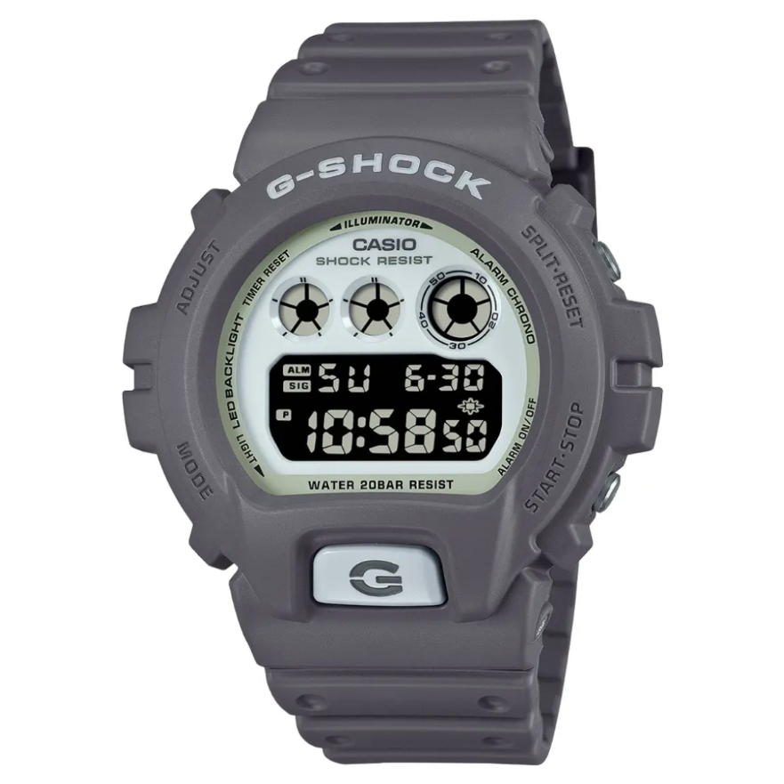 Reloj Digita Casio G-shock DW6900HD-8DR  Resina Gris 53mm -MP-