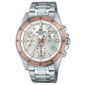 Reloj Casio Edifice EFV-540D-7B Crono Agente Oficial 43mm -MP-