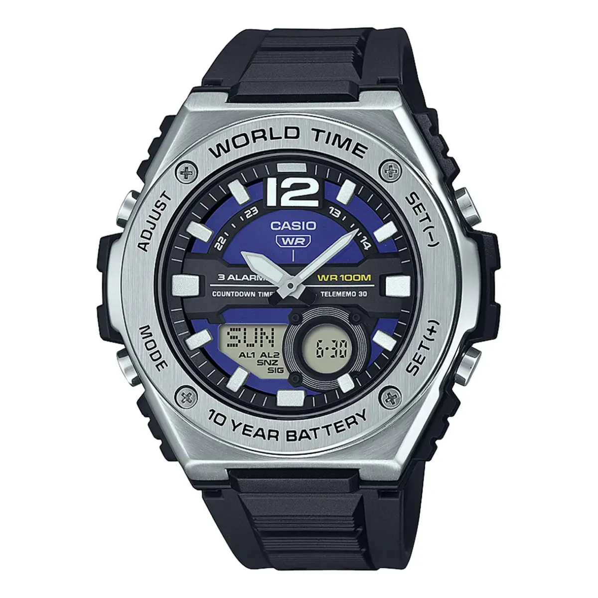 Reloj Hombre CASIO MWQ-100-2AVDF 51,2mm -MP-