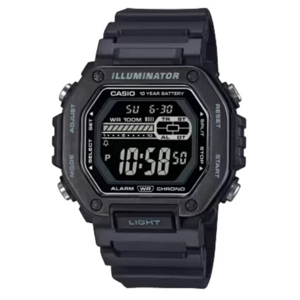 Reloj Hombre Casio MWD-110HB-1BVDF 47mm -MP-