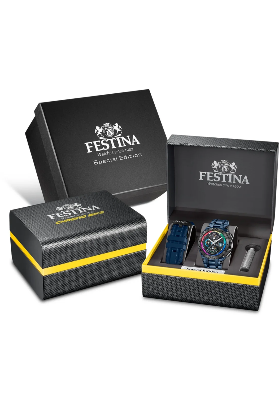 Reloj F20759/1 Festina Negro Hombre Special Editions 46mm -MP-