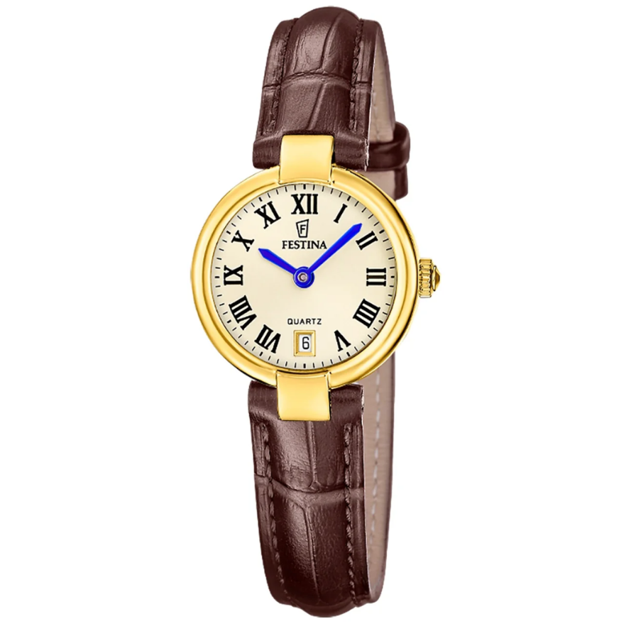 Reloj F20783/2 Festina Beige Mujer Mademoiselle 26mm -MP-