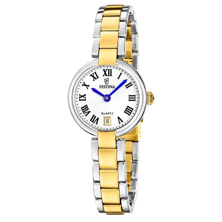Reloj F20785/1 Festina Blanco Mujer Mademoiselle 26mm -MP-