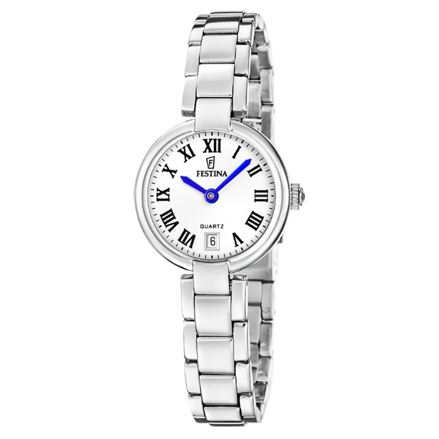 Reloj F20784/2 Festina Blanco Mujer Mademoiselle 26mm -MP-