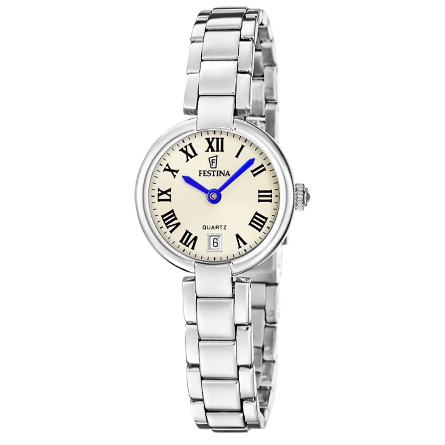 Reloj F20784/3 Festina Beige Mujer Mademoiselle 26mm -MP-