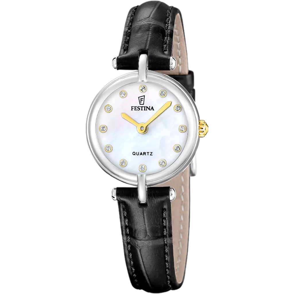 Reloj Mujer Festina Mademoiselle F20787/4 blanco 26mm -MP-