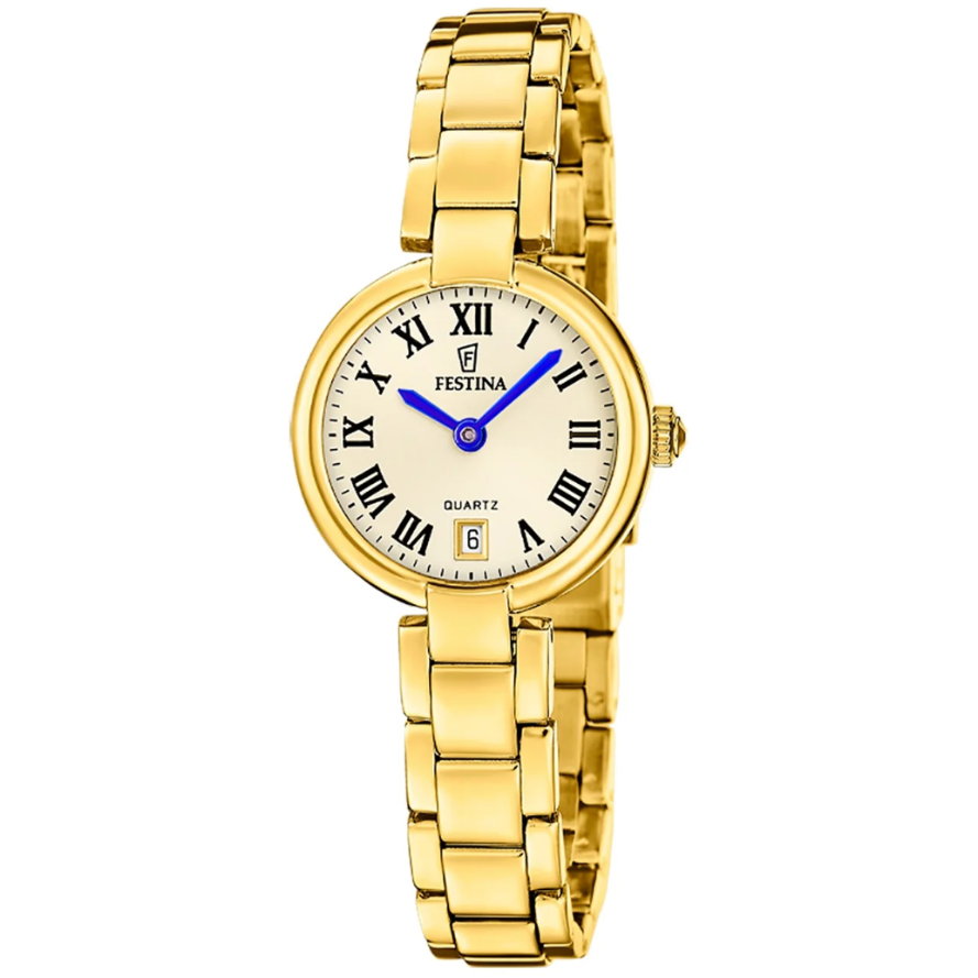 Reloj F20786/2 Festina Beige Mujer Mademoiselle 26mm -MP-