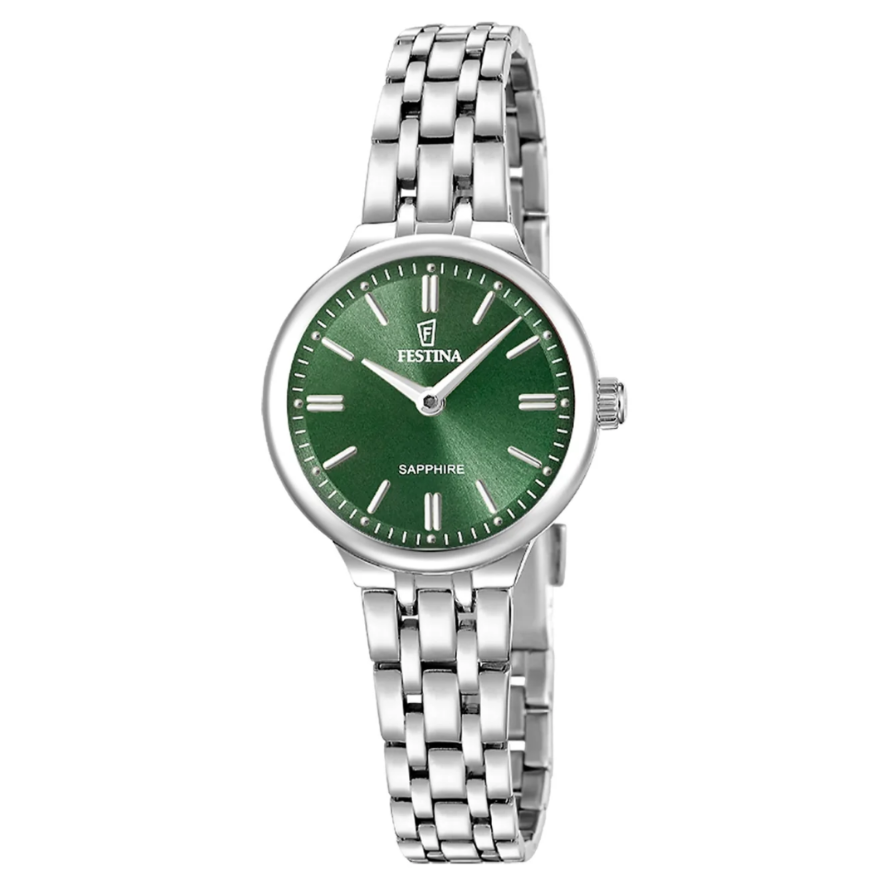Reloj F20744/4 Festina Verde Mujer Mademoiselle 26mm -MP-