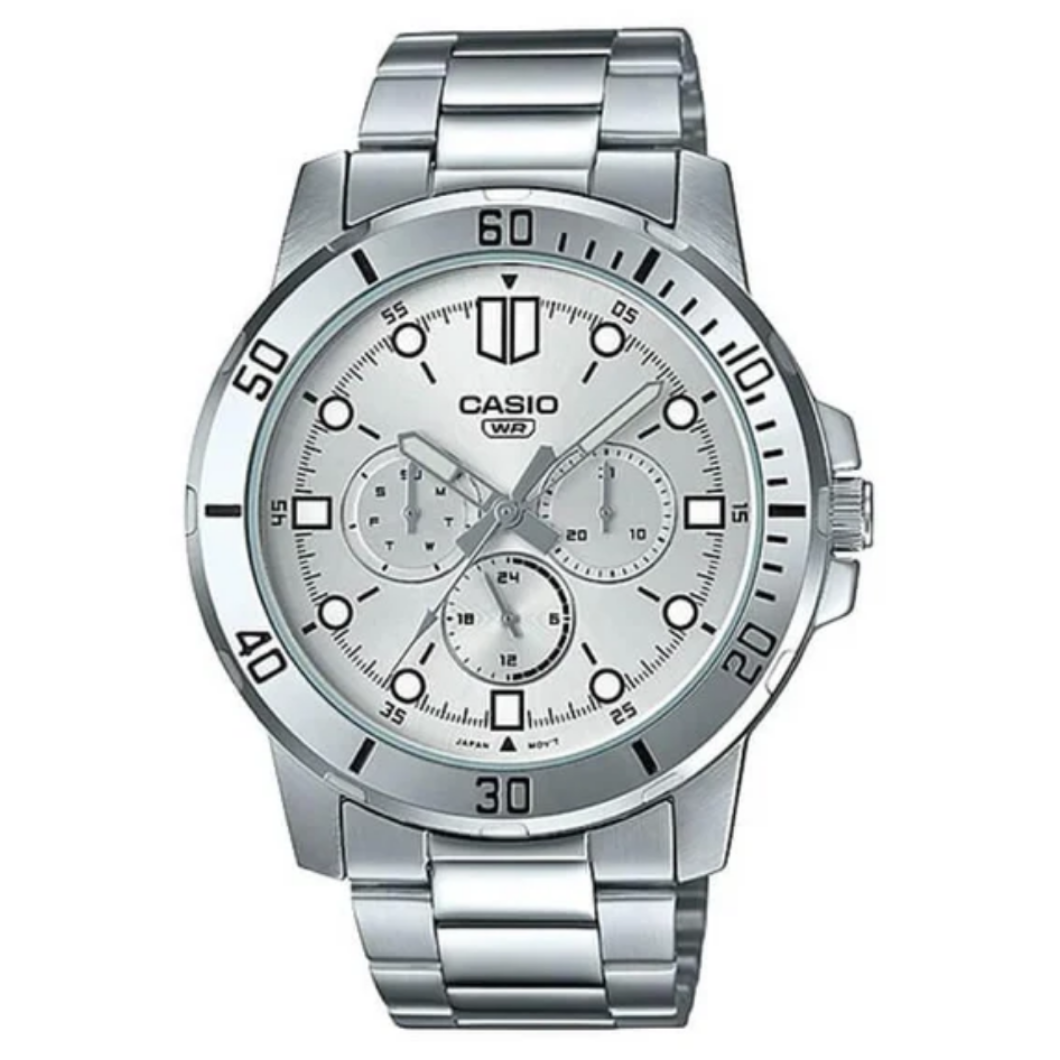 Reloj Casio Análogo Hombre MTP-VD300D-7E 45mm -MP-