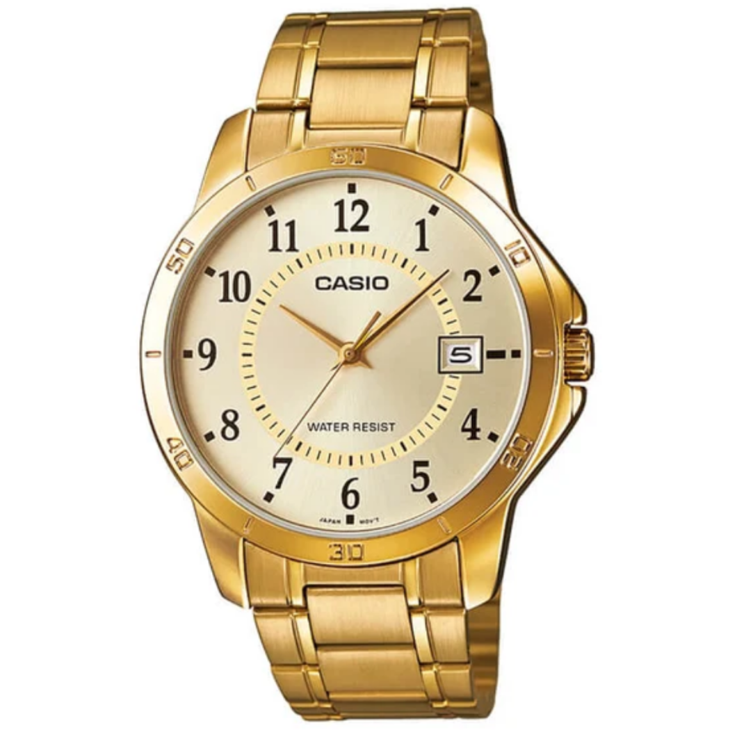 Reloj Análogo Casio Hombre MTP-V004G-9B 42mm -MP-