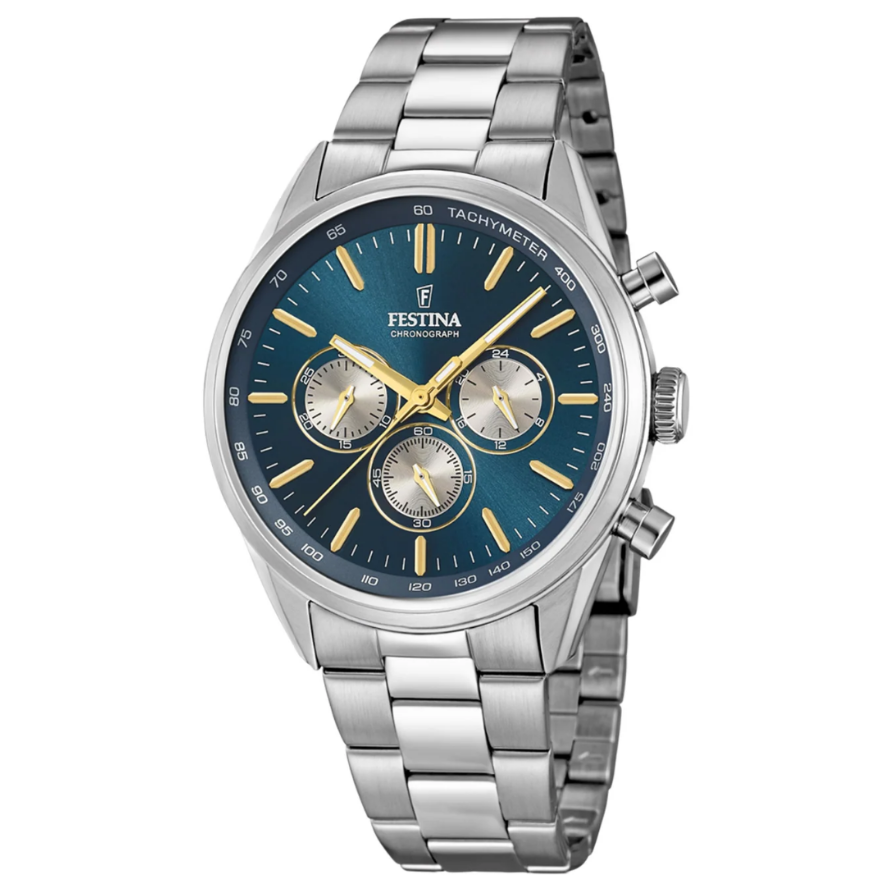 Reloj F16820/C Festina Hombre Timeless Chronograph 43,5mm -MP-