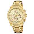 Reloj F20705/2 Festina Hombre Dorado Timeless Chronograph 44mm -MP-