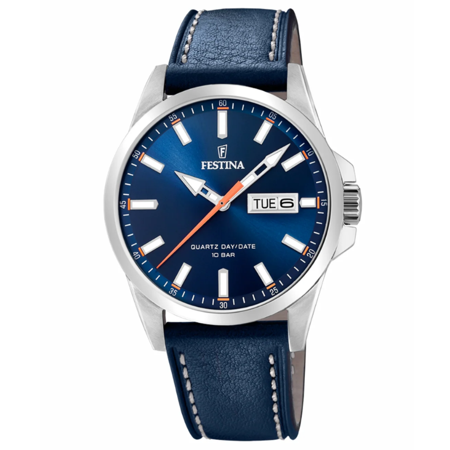 Reloj F20358/3 Festina Hombre Acero Clasico 41,10mm -MP-