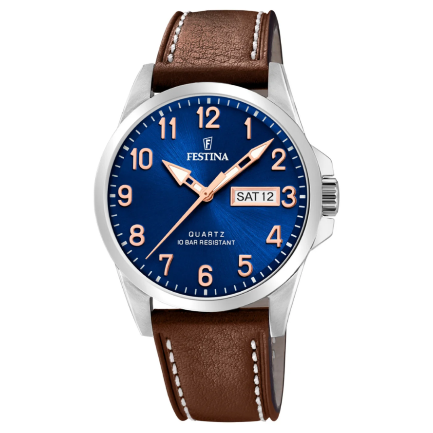 Reloj F20358/B Festina Hombre Acero Clasico 41,10mm -MP-
