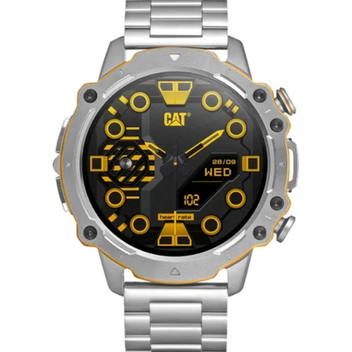 Reloj Smartwatch Cat E1-140-11-100 Hombre 52mm -MP-