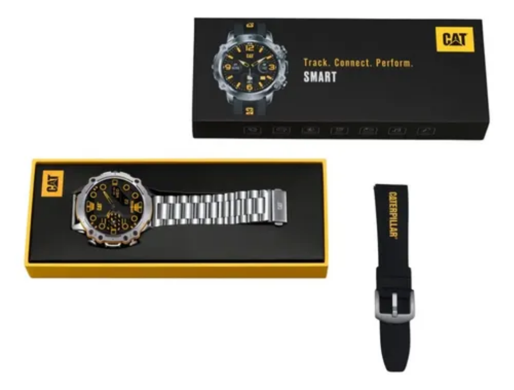 Reloj Smartwatch Cat E1-140-11-100 Hombre 52mm -MP-