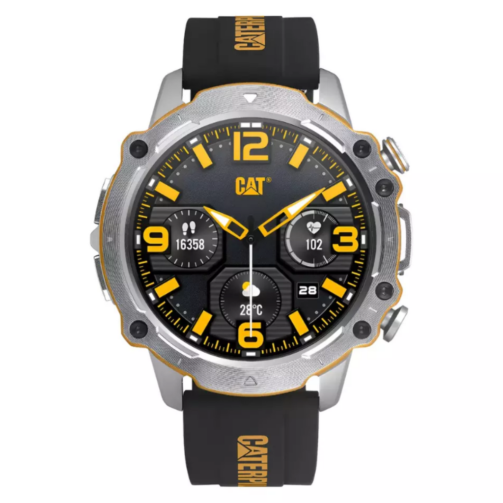 Reloj CAT E1.140.21.100 Plateado SMARTWATCH Hombre 52mm -MP-