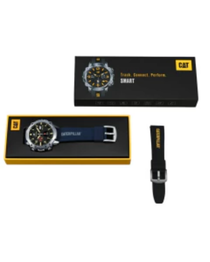 Reloj CAT E1.140.21.100 Plateado SMARTWATCH Hombre 52mm -MP-