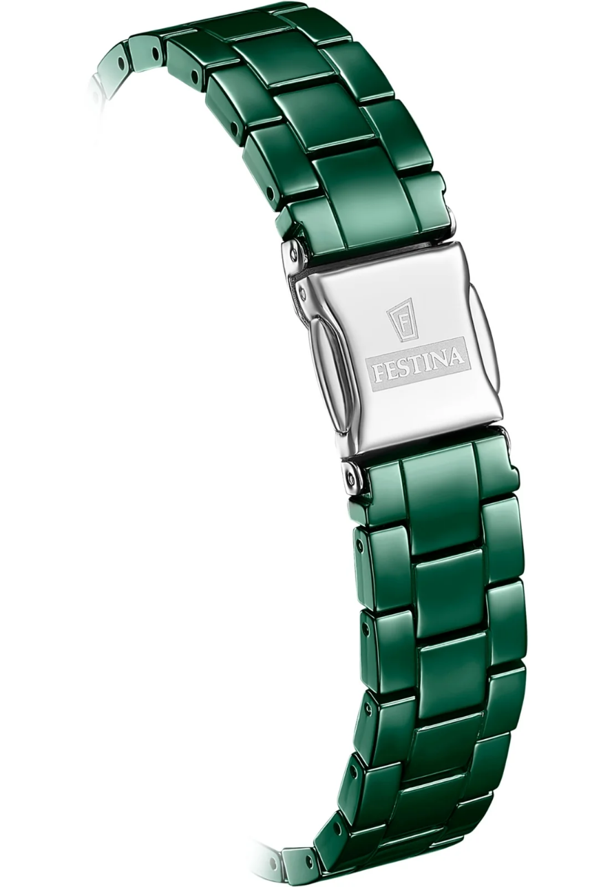 Reloj  Festina Mujer F20751/6 Verde Ceramic  -MP-