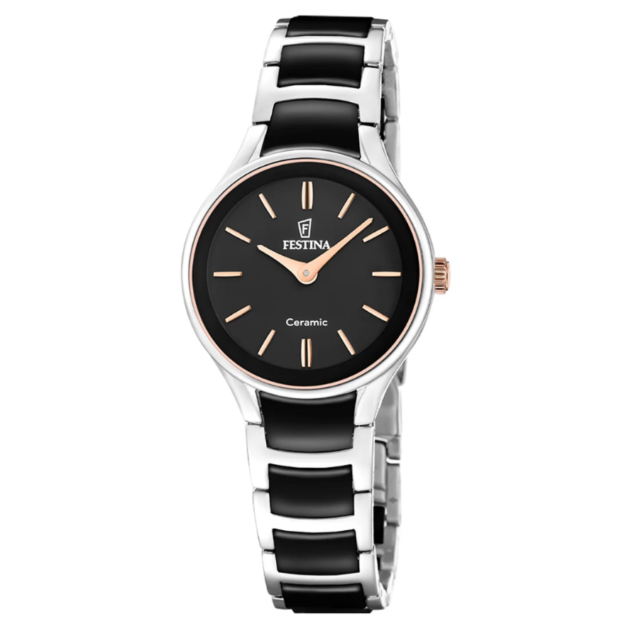 Reloj  Festina Mujer F20752/7 Negro Ceramic  -MP-