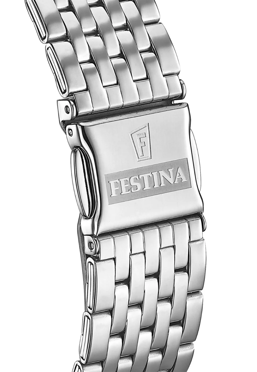 Reloj  Festina Hombre F16744/5 Verde Acero Clasico  -MP-