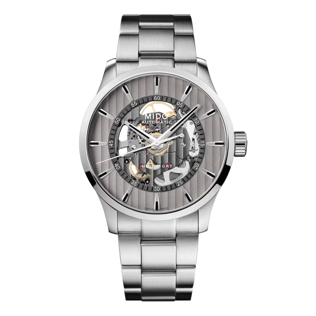 Reloj Mido Multifort Skeleton Vertigo M038.436.11.031.00 - ∅ 42mm