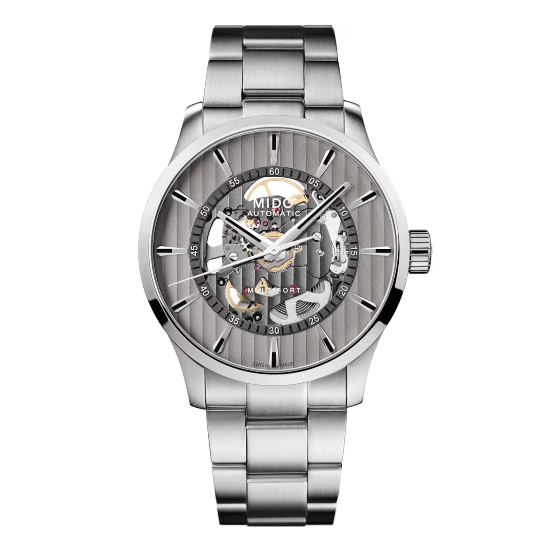 Reloj Mido Multifort Skeleton Vertigo M038.436.11.031.00 - ∅ 42mm