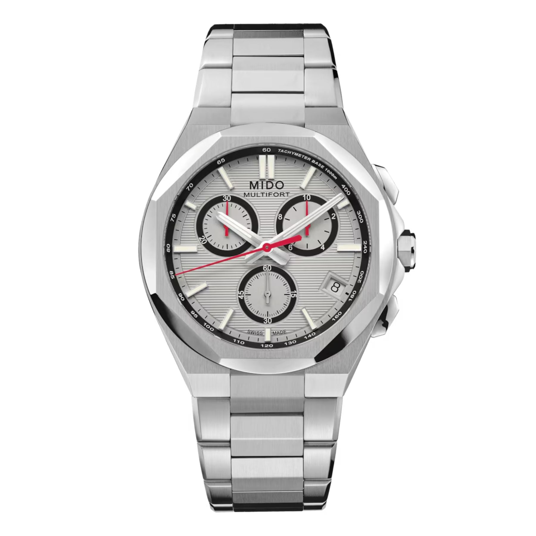 Reloj Mido Multifort 8 Chronograph Quartz M055.517.11.031.00 - ∅ 40.4 x 42mm
