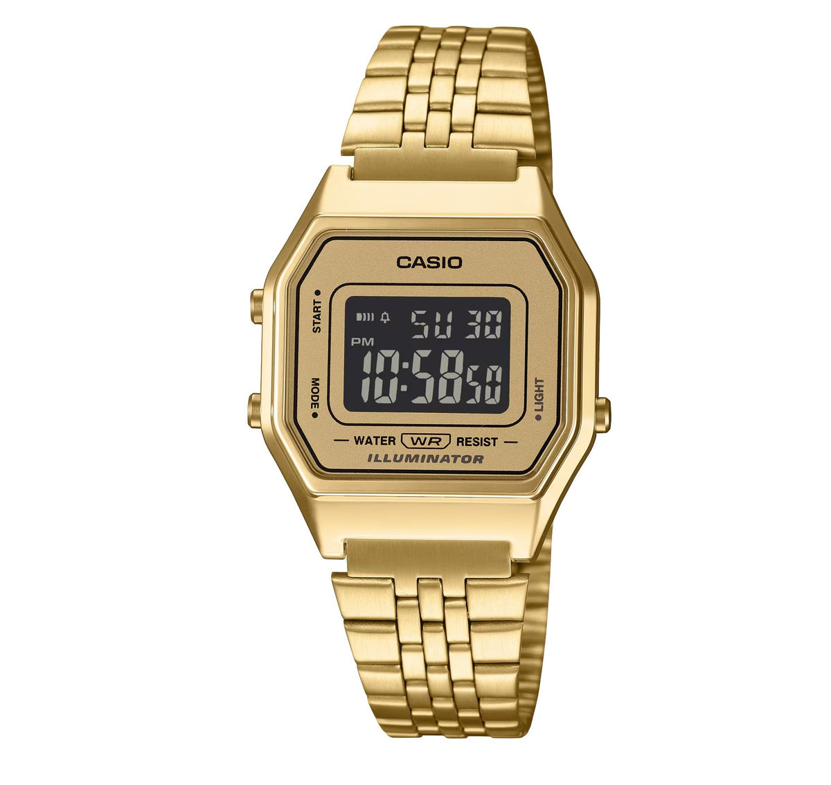 RELOJ CASIO MUJER DIGITAL LA680WGA 9BDF 28.6 mm OP