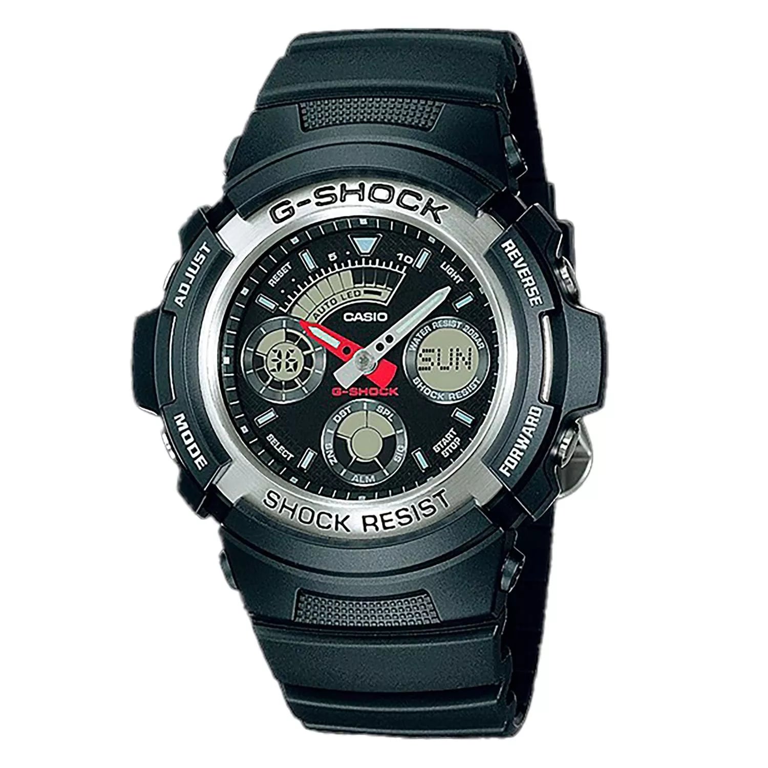 Reloj Hombre G-SHOCK AW-590-1ADR 44mm -OP-