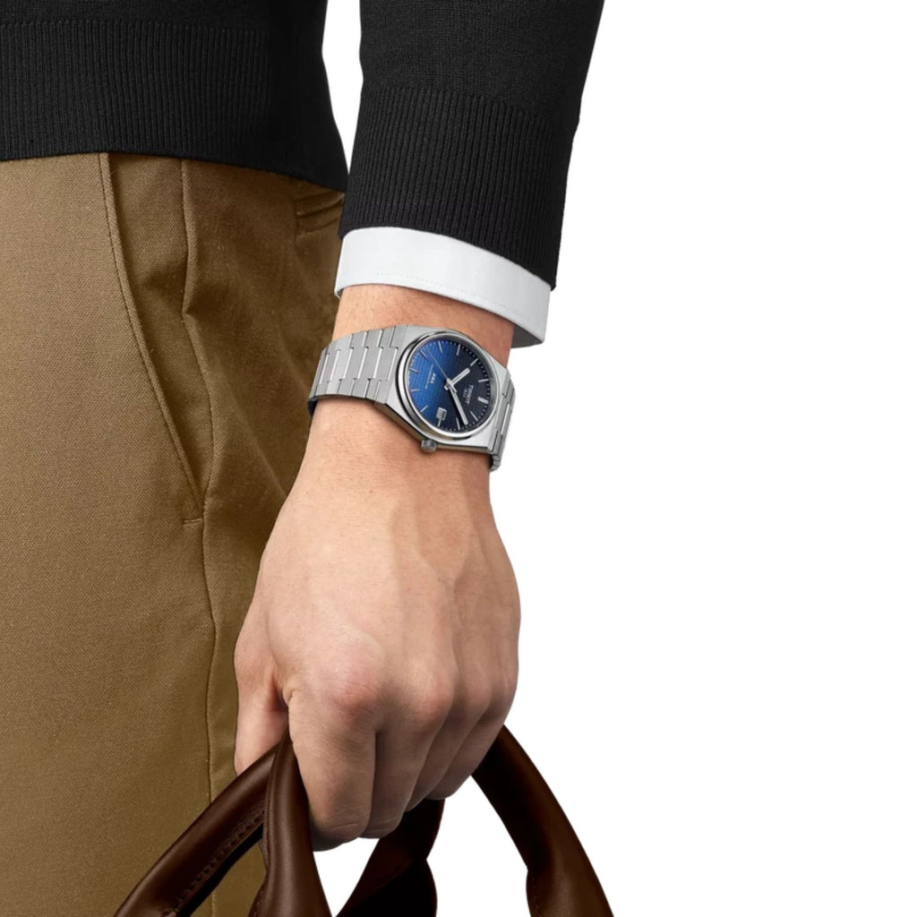 Reloj Tissot PRX Automático 40mm Azul T1374071105101