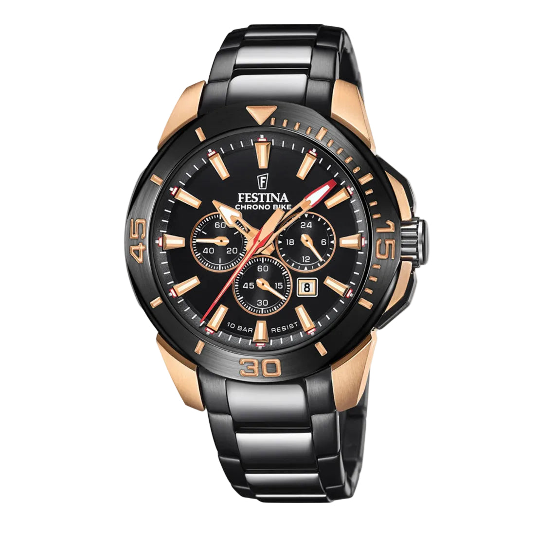 Reloj Negro Hombre Festina Cronógrafo F20645/1