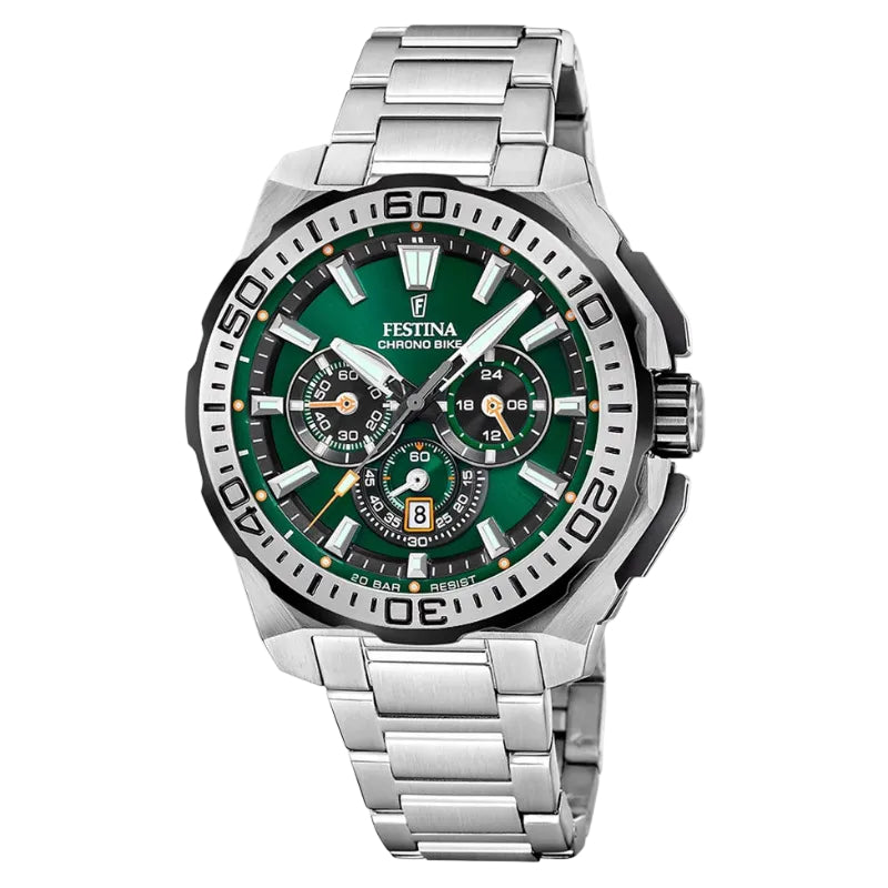 Reloj Festina Verde Hombre Chrono Bike F20724/3