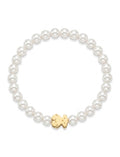 Pulsera Perlas Oso Enchapado en Oro 18k