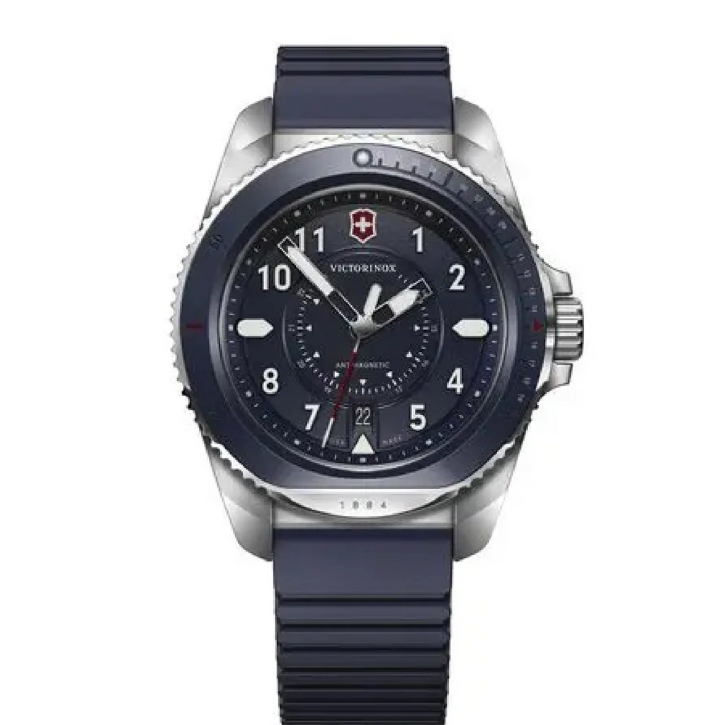 Reloj Victorinox Journey 1884 dial azul correa caucho 241975
