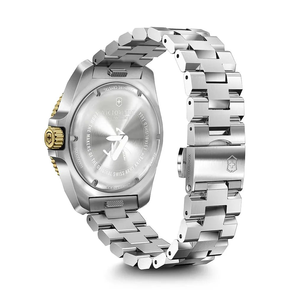 Reloj  Victorinox Journey 1884 correa acero dial verde 242012