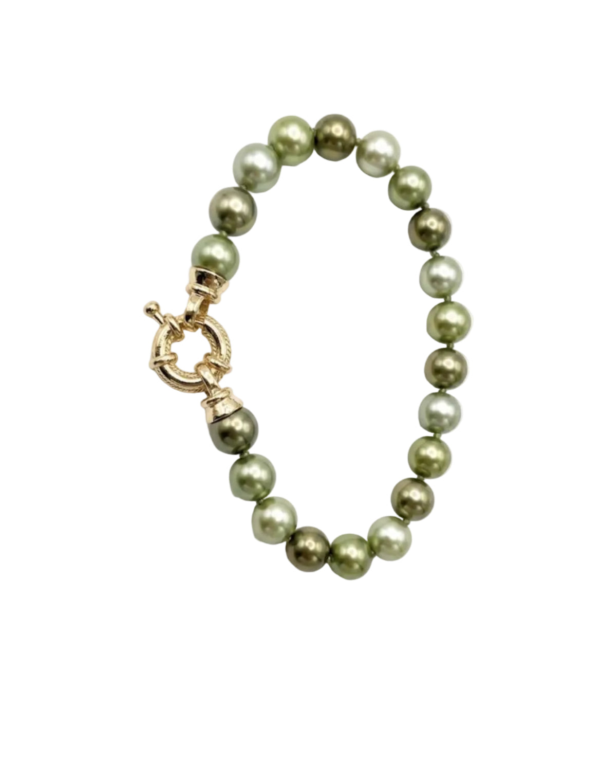 Conjunto Collar + Pulsera + Aros Perlas Mallorca