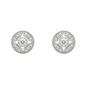 Aros Redondo Circones Plata 925