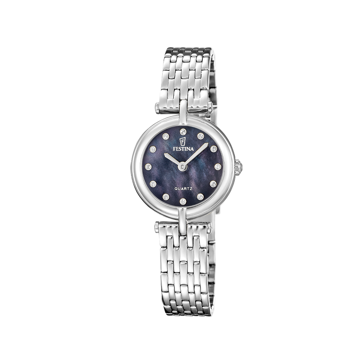 Reloj Festina Mademoiselle F20789/5 negro brazalete de acero, mujer 26mm OP