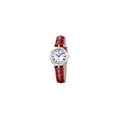 Reloj Festina Mademoiselle F20787/1 plateado correa de cuero, mujer 26mm OP