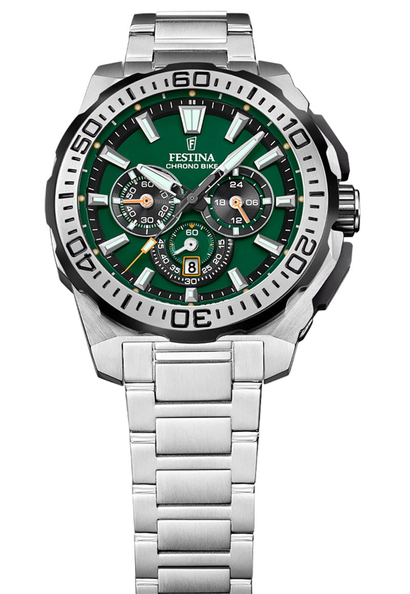 Reloj Festina Verde Hombre Chrono Bike F20724/3