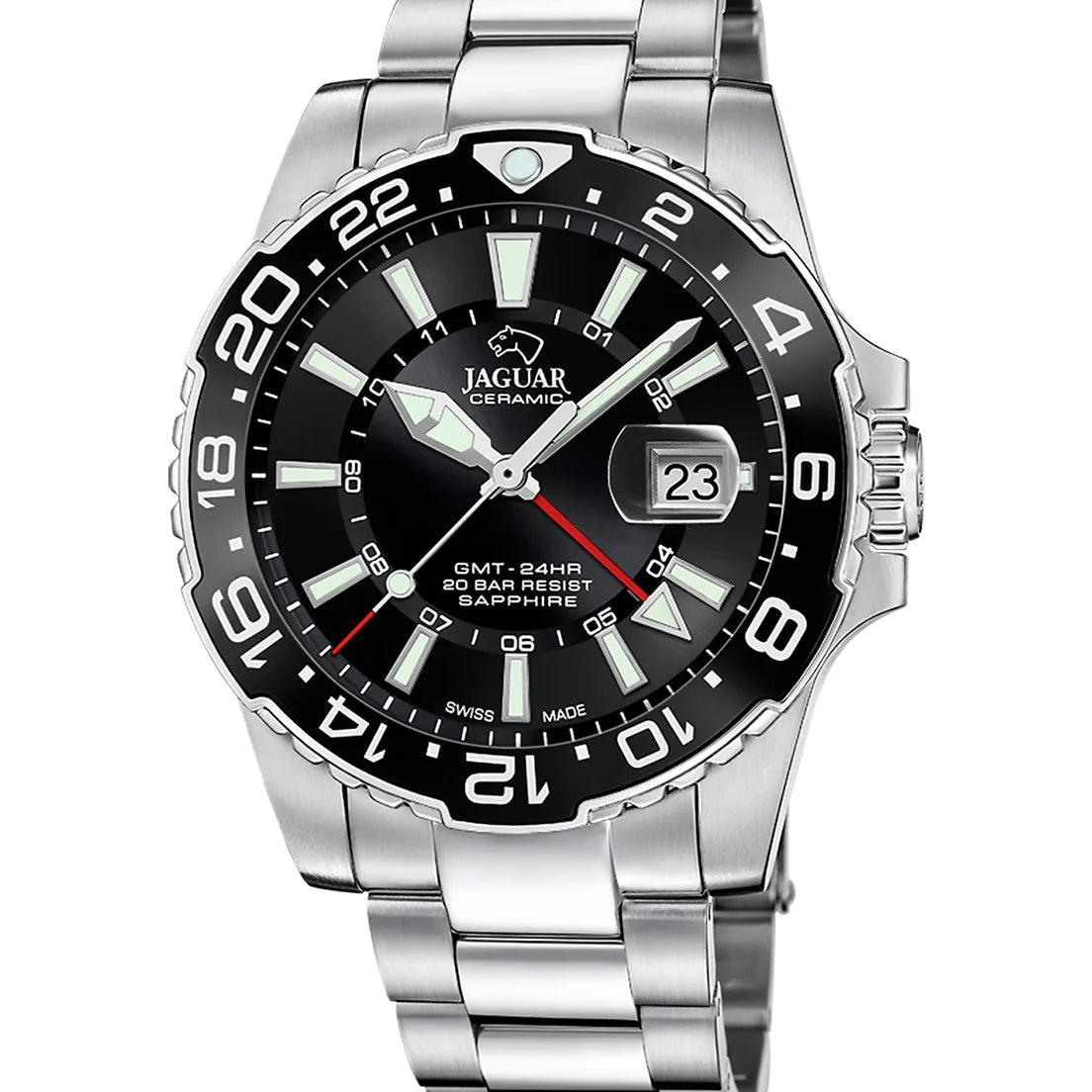 Reloj J1011/6 Jaguar Swiss Negro Hombre Ceramic