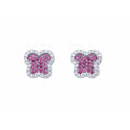 Aros Mariposa Plata 925