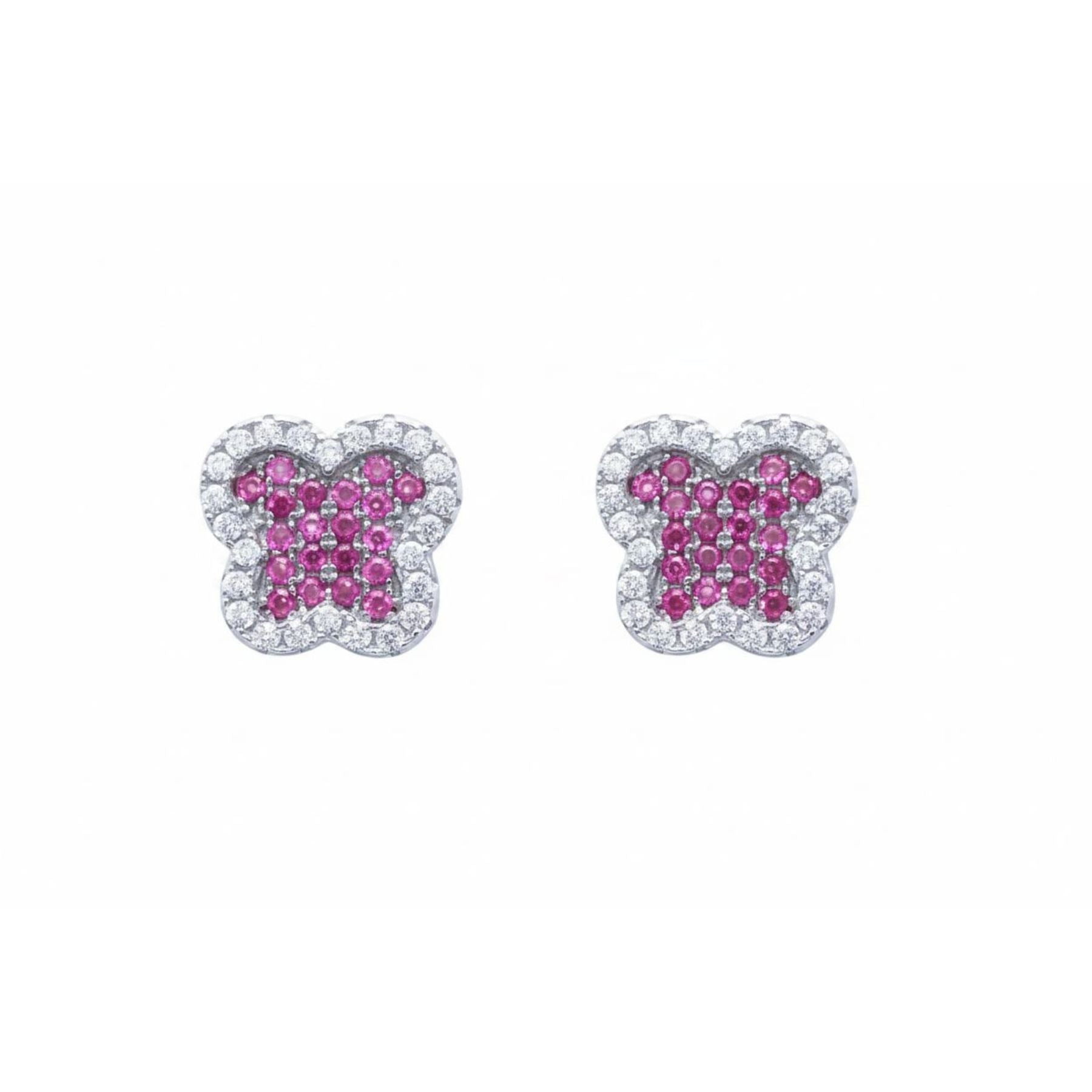 Aros Mariposa Plata 925
