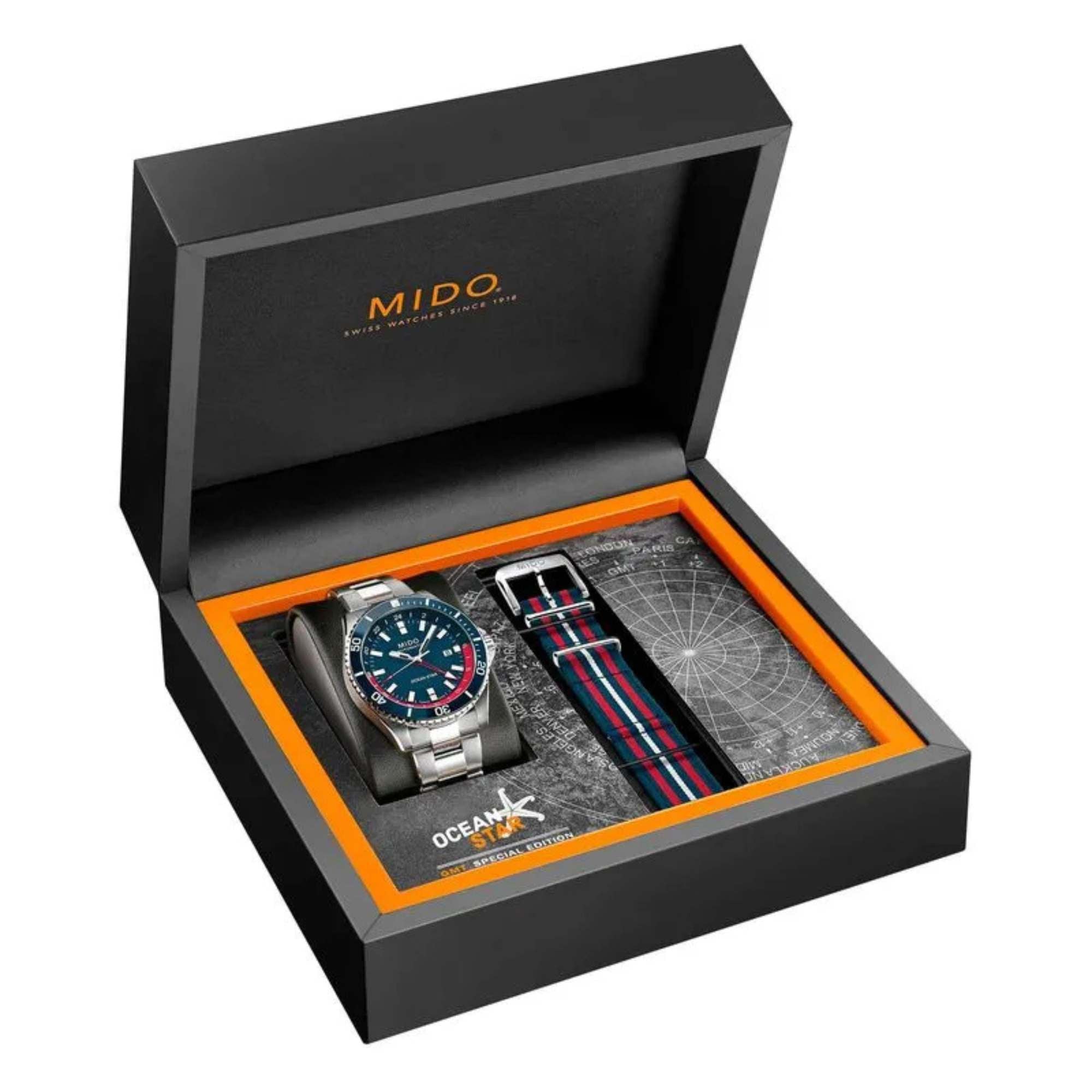 Reloj Mido Ocean Star GMT 44MM SKU M266291104100